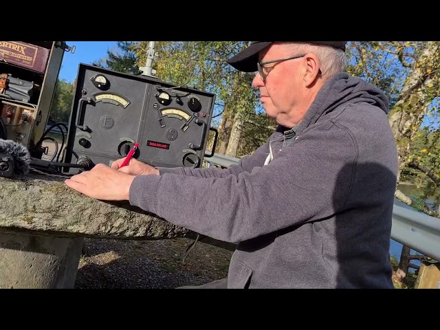 QSO with a German WW2 radio Torn.Fu.f from 1942