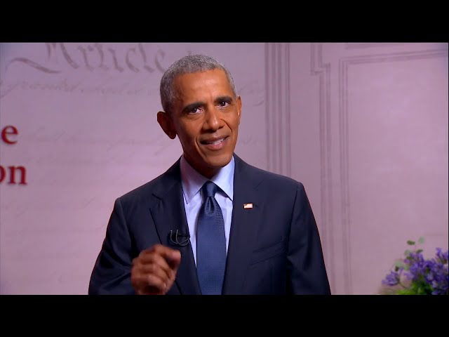 President Barack Obama at the Democratic National Convention