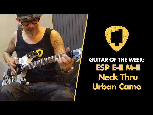 Guitar of the Week ESP EII M11 Urban Camo