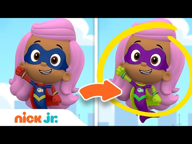 Spot the Difference w/ Bubble Guppies! | Bubble Guppies