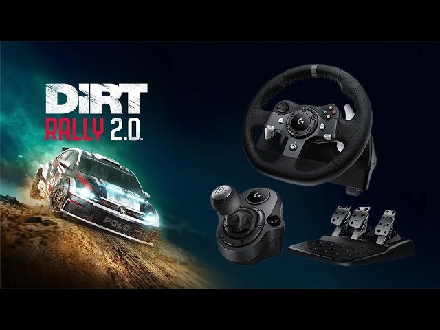 Logitech G923 G920 G29 Best Wheel And Force Feedback Settings Dirt Rally 2.0