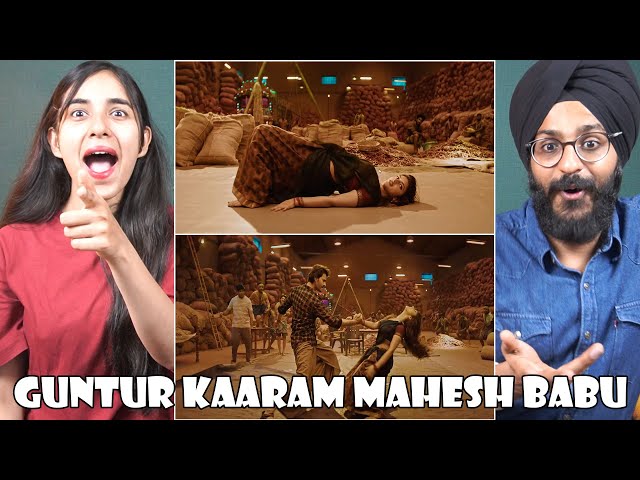 Guntur Kaaram Mahesh Babu Vs Sree Leela Dance Off Scene Reaction | Mahesh Babu