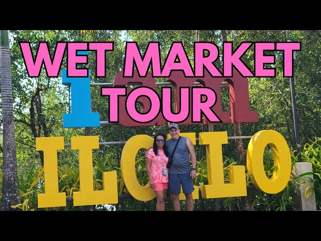 Iloilo City, Philippines "Wet Market" or seafood market.