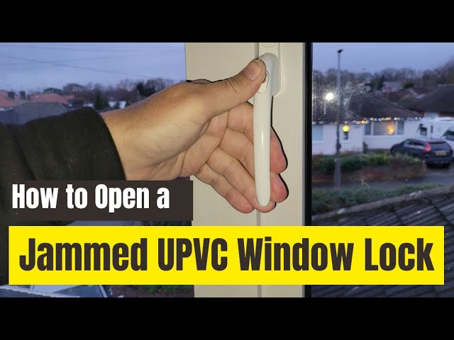 Quick Fix: Open and Replace a Stuck UPVC Window Lock in Minutes