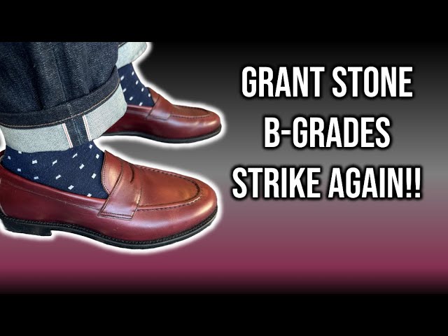 Grant Stone Traveler Loafer in Color #8 Chromexcel / B-Grades / UNBOXING and INITIAL IMPRESSION