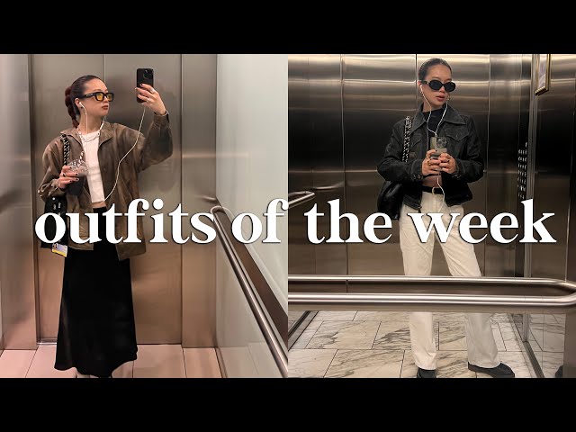 casual everyday outfit ideas | my week in outfits