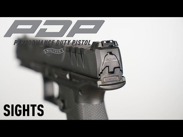Larry Vickers on the Walther PDP Features: Sights