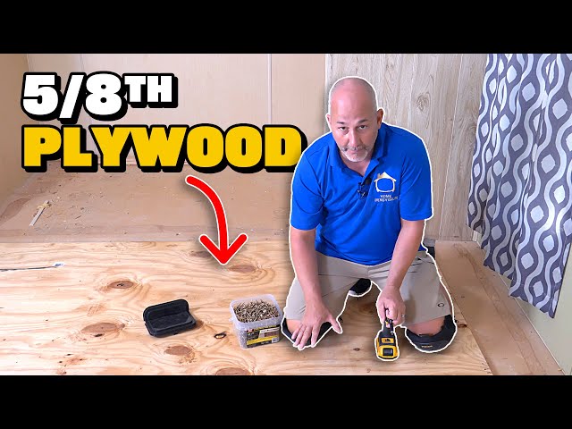 How To Fix Soft Subfloors (The Easy Way)