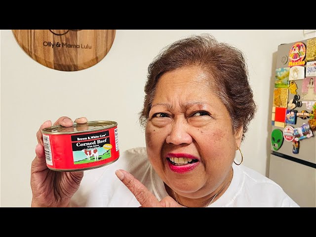 Turning Canned Corned Beef Into A Dish | Food Challenge With Mama LuLu