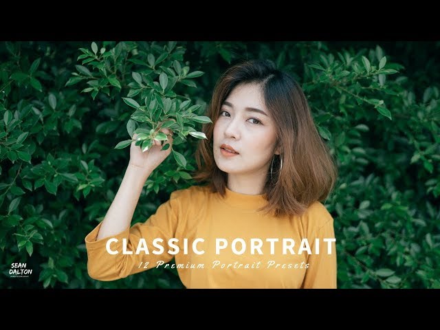 Rapid fire portrait editing in Adobe Lightroom (with Classic Portrait Preset Pack)