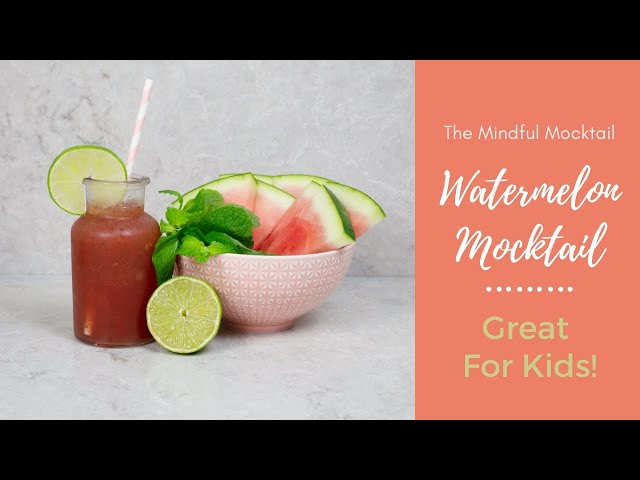Watermelon Crush Mocktail Recipe | Non-Alcoholic Drinks | Alcohol Free Cocktails