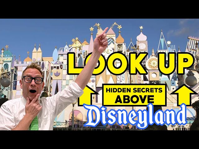Disneyland HIDDEN SECRETS ABOVE Your Eyes | Look Up SECRETS REVEALED | Yes Even The Eeyore Sign