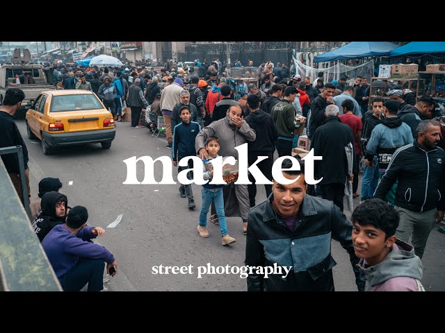 Street Photography in Iraq's Most Crowded Market