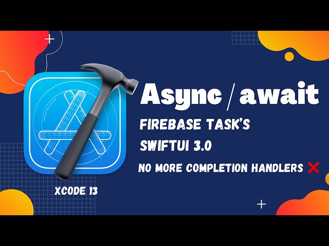 SwiftUI 3.0 - Async/await Firebase Task's - No More Completion Handler's ❌  - Pull to Refresh