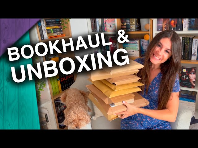 FANTASY BOOK HAUL & UNBOXING | 11 mins of absolute joy ✨📚