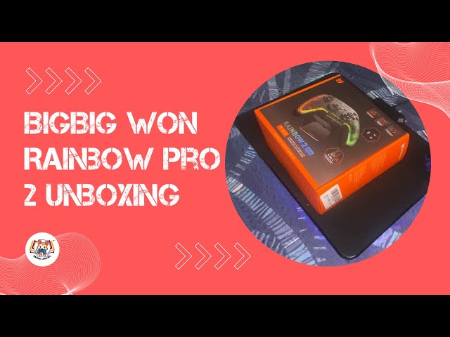 BIGBIG WON Rainbow Pro 2 Wireless Controller Unboxing (With Commentary)