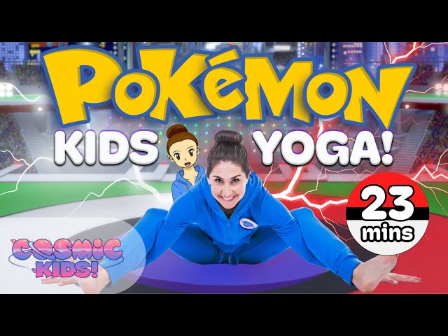 Pokemon! | Fun Kids Exercise Videos | A Cosmic Kids Yoga Adventure