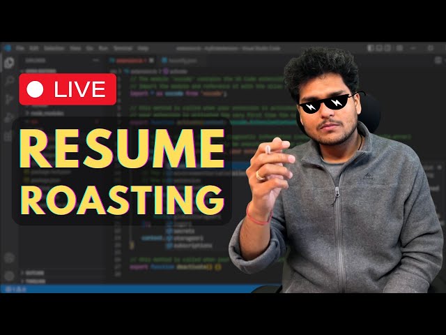 [LIVE] Resume Review - DON'T MISS THIS 🔥
