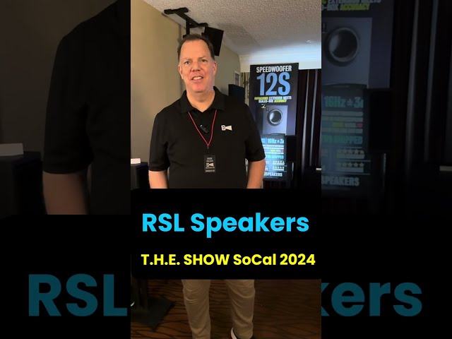 RSL 7.2.4 Speaker System at T.H.E. Show for Under $3,000