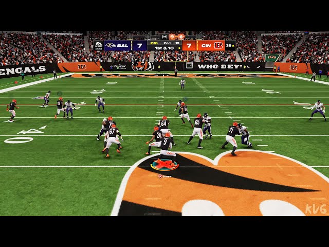 Madden NFL 24 - Baltimore Ravens vs Cincinnati Bengals - Gameplay (PS5 UHD) [4K60FPS]