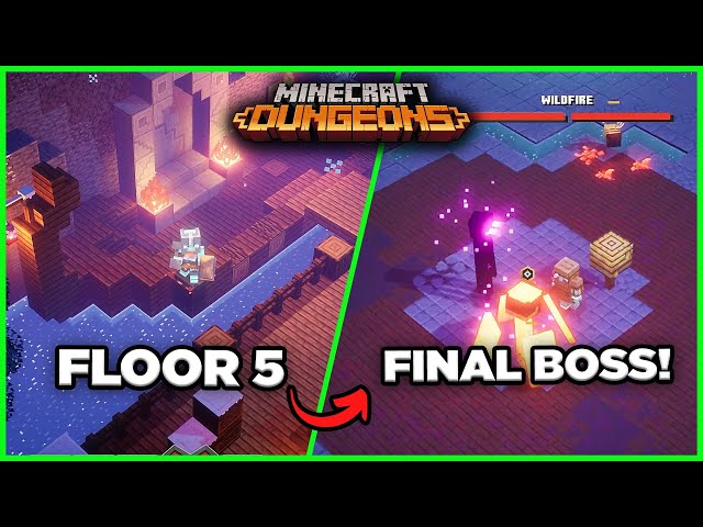 *PATCHED* How to skip to the Final Boss | Minecraft Dungeons - Season 2 Luminous Night