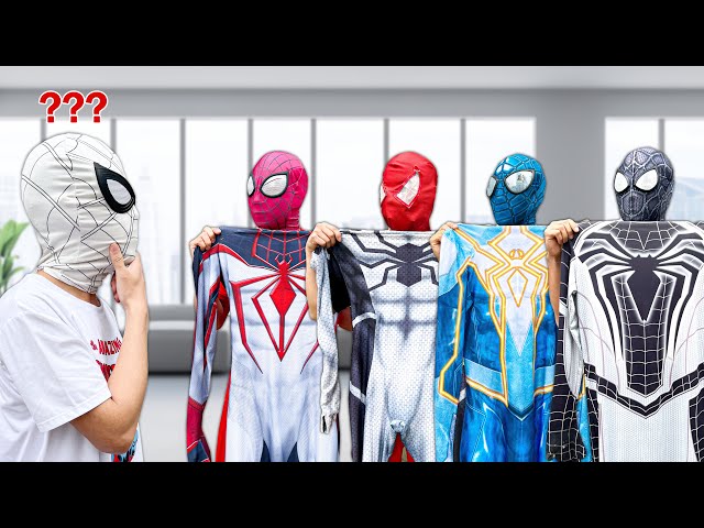PRO 6 SPIDER-MAN Bros || I Have Something WHITE Color Very Special For You( Funny Battle Mini-Games)