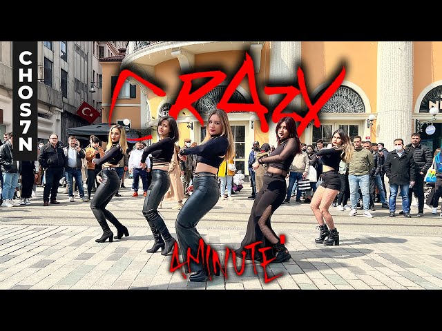 [KPOP IN PUBLIC TURKEY - ONE TAKE] 4MINUTE - 'CRAZY' Dance Cover by CHOS7N