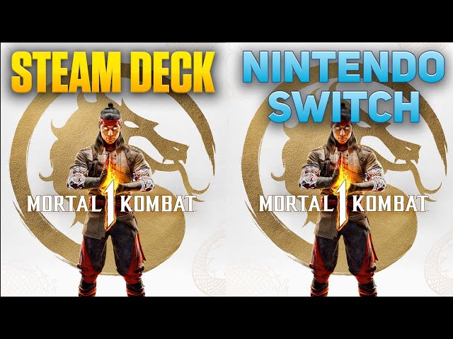 Steam Deck vs Nintendo Switch - Mortal Kombat 1