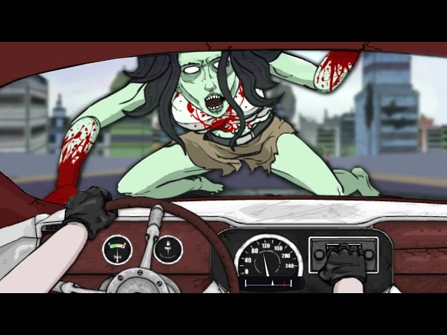 Modded Car vs. Zombie Horde - Road of the Dead