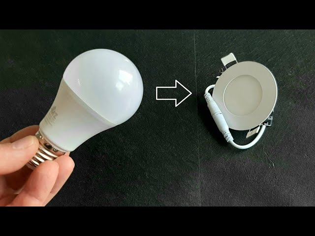 Don't throw it away!!️ Repair it 💯 A Great Idea with LED Bulb