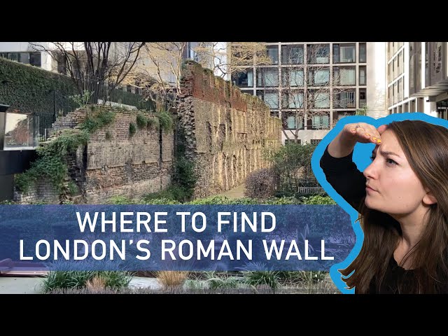 Where to find London's Roman Wall (The Walk and the Hidden Bits!)