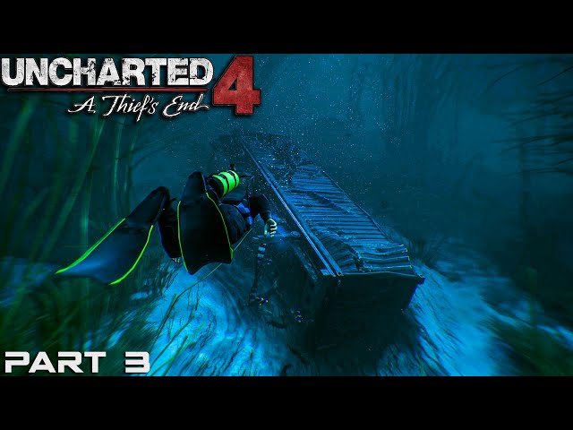 Treasure Under Water | ULTRA Realistic Graphics Gameplay [4K 60FPS] Uncharted 4: A Thief's End (PC)