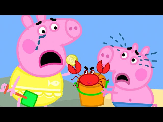 The Cheeky Crab 🦀 🐽 Peppa Pig and Friends Full Episodes