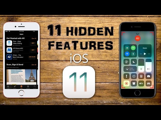 11 Unknown features in iOS 11 | Dark theme Screen record & more