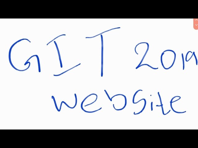GIT Online Exam 2019 Website