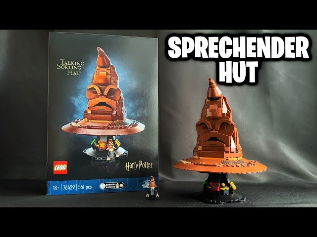 Viel Spaß dank Soundbrick 🧙🏻‍♂️| LEGO 76429 Der Sprechende Hut Review | LEGO Harry Potter 2024