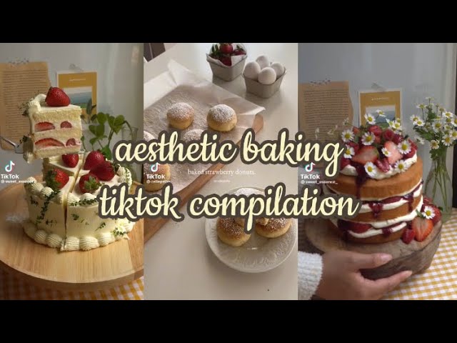 Aesthetic Baking (with links) | TikTok Compilation