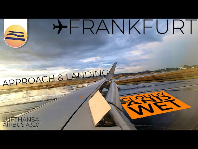 Approach & Landing ✈ Frankfurt Airport | Germany