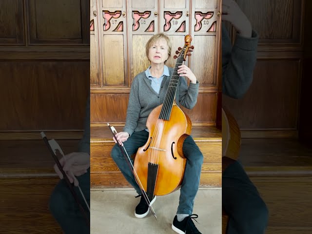 CB's Patricia Halverson shares the role of the viola da gamba in the Joy of Bach concerts