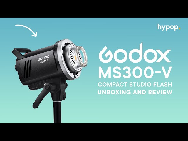 Godox MS300-V Compact Studio Flash | Unboxing & Review
