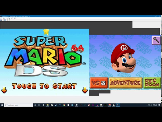 Super Mario 64 DS Analog Control Setup