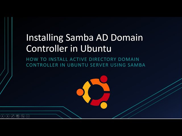 How to Install and Manage Samba Active Directory in Ubuntu Linux