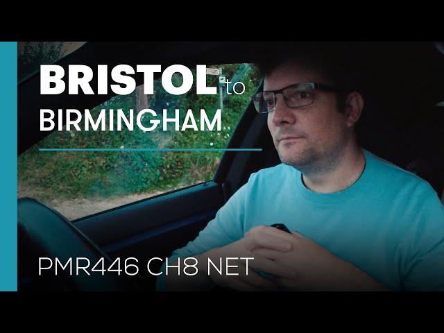 120km on 5 Watts - Bristol to Birmingham - PMR446 Channel 8 Net
