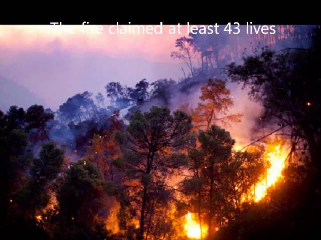 Israel - Mount Carmel Forest Fire 2-6\12\2010 HD || Part 2