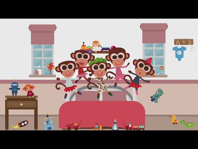 Five Little Monkeys Nursery Song