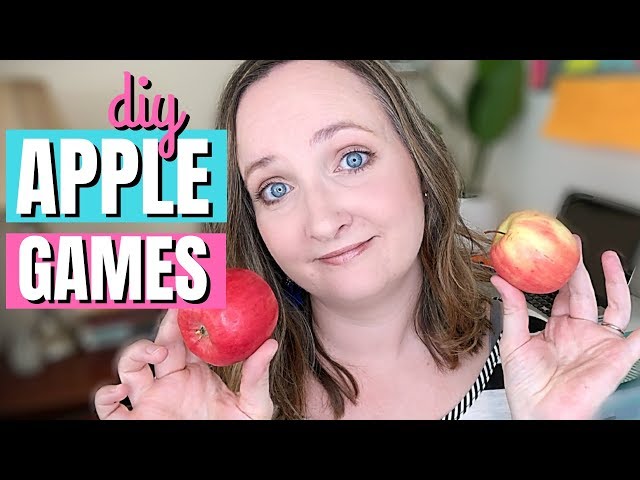 5 EASY Apple Party Games 🍎