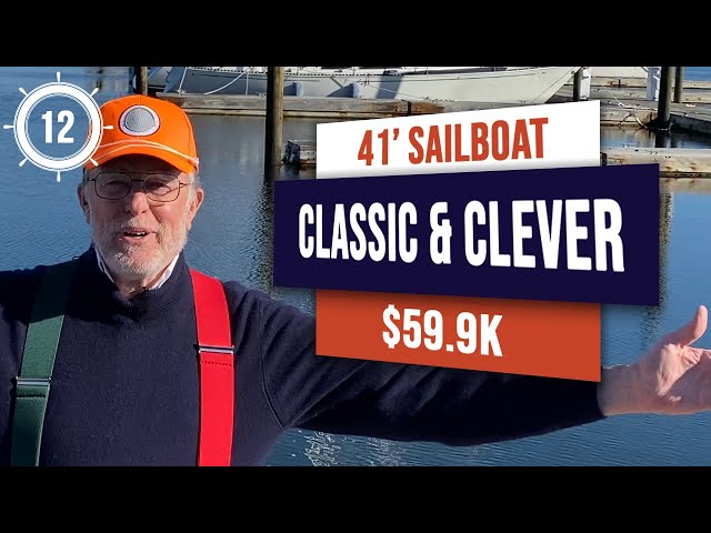 $59,000 - A Cleverly Designed Bluewater Sailboat for Sale - A Cruiser? A Liveaboard?? EP 12