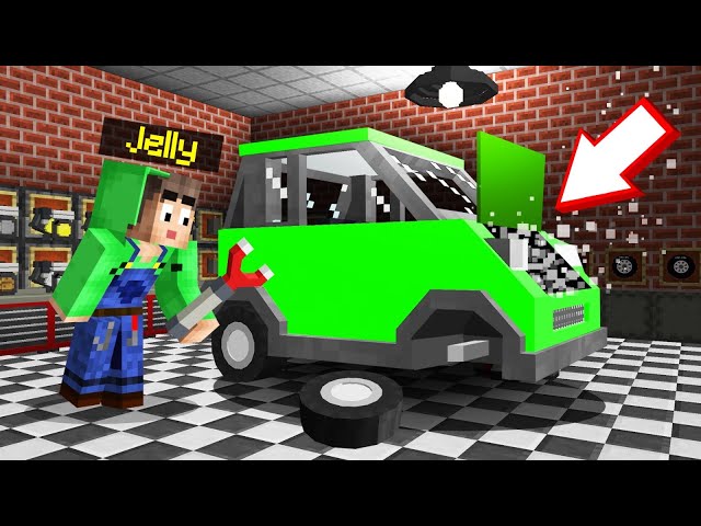 I Opened A CAR MECHANIC SHOP In MINECRAFT!