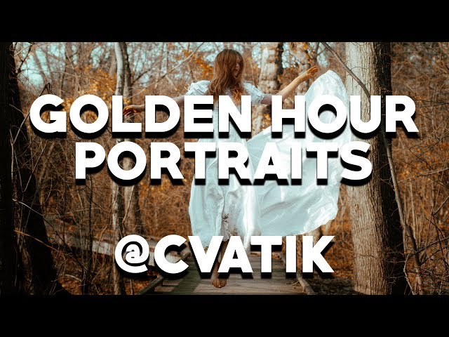 Golden Hour Portrait Shoot BTS with @cvatik