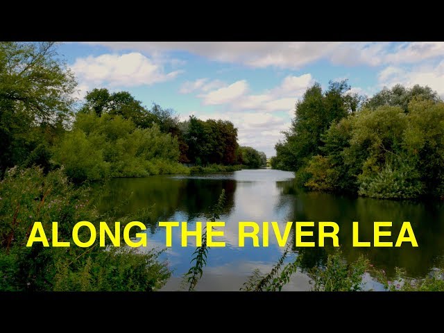 River Lea Walk from Rye House to Hertford (4K)